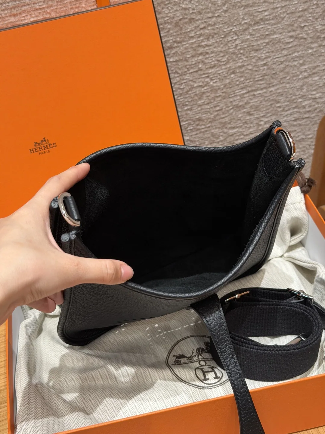 에르메스 에블린 23 cm 가방 상세 이미지 6