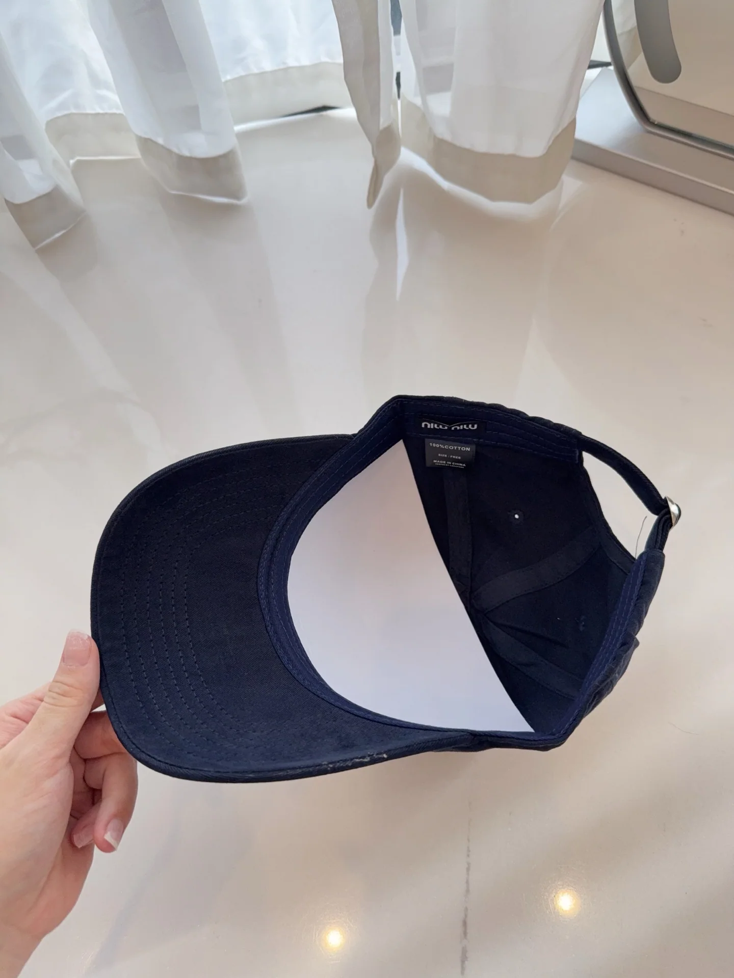미우미우 모자 81344 Miu Miu Cap 상세 이미지 7