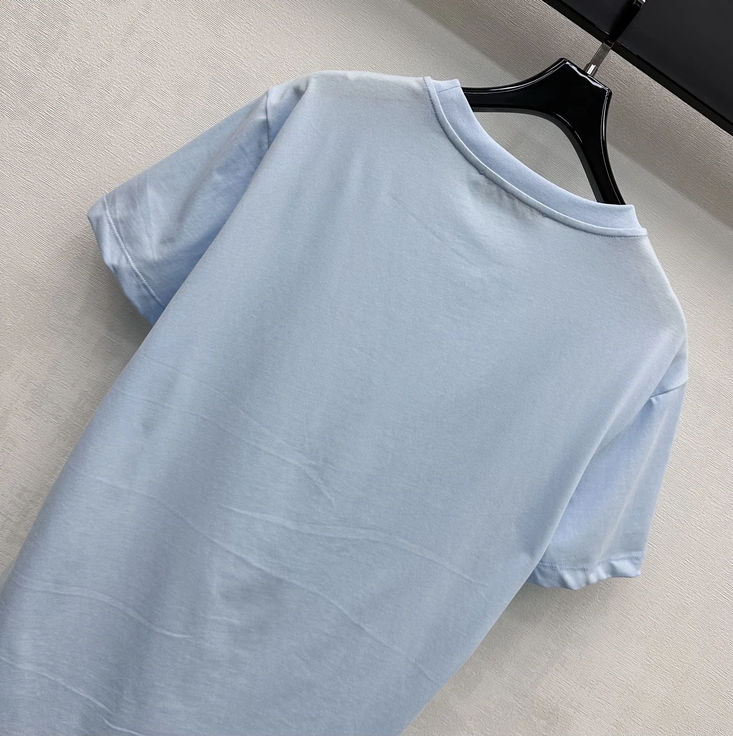 디올 크루넥 자수 반팔 티셔츠 상세 이미지 5