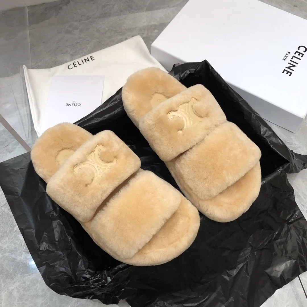 셀린느 울 슬리퍼 상세 이미지 1