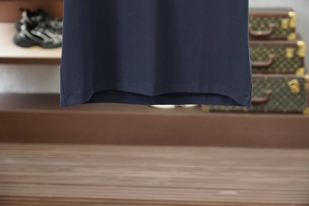 로로피아나 린넨 혼방 크루넥 반팔 티셔츠 상세 이미지 5