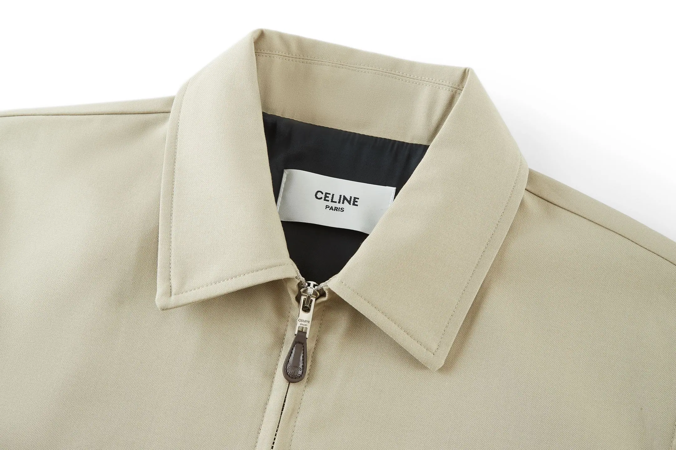 셀린느 개선문 자수 울 혼방 남성 자켓 상세 이미지 4