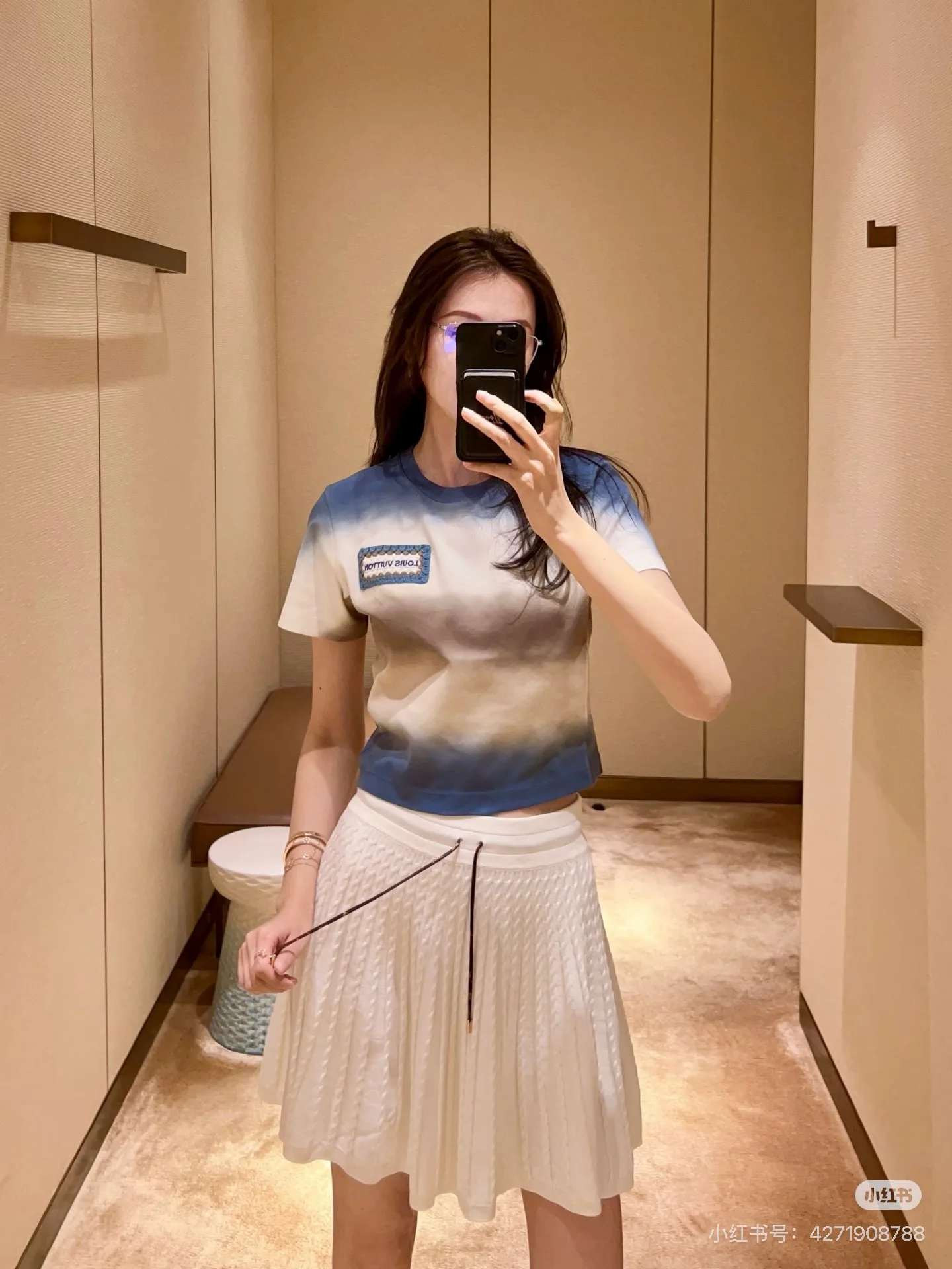 루이비통 2026 SS 타이다이 반팔 티셔츠 상세 이미지 1