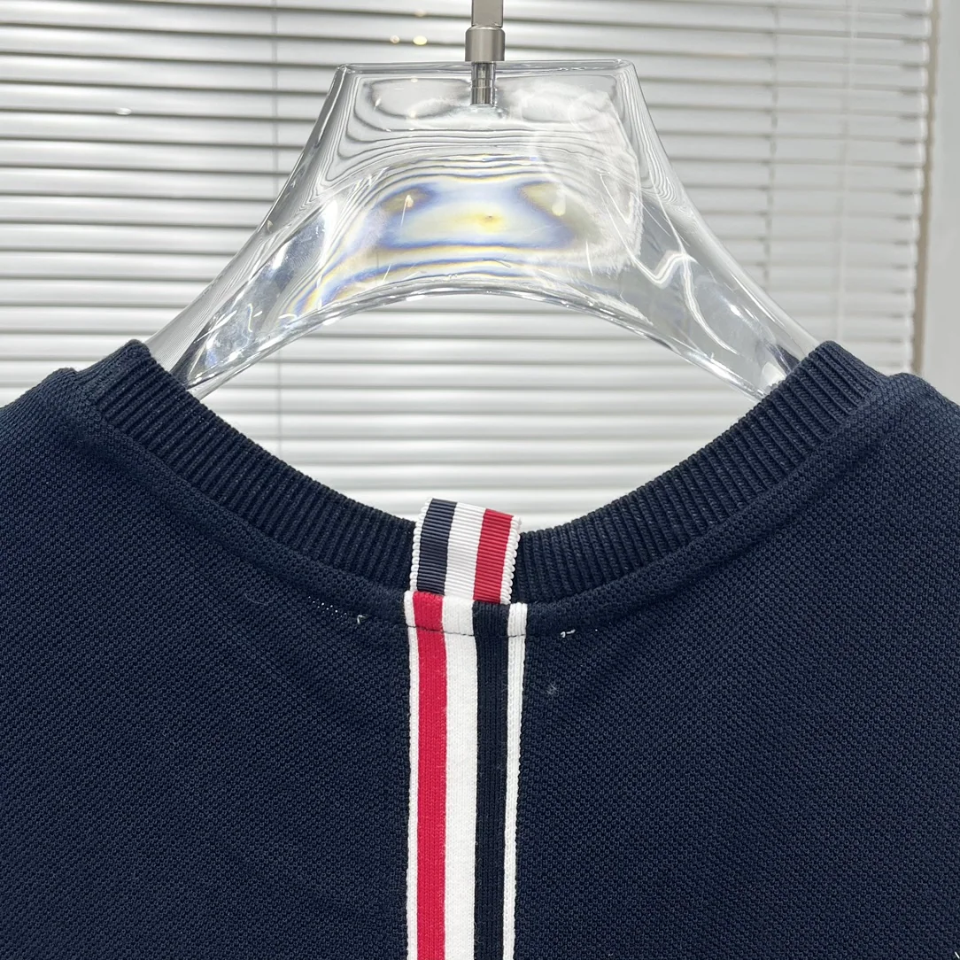 톰브라운 피케 크루넥 반팔 셔츠 상세 이미지 8