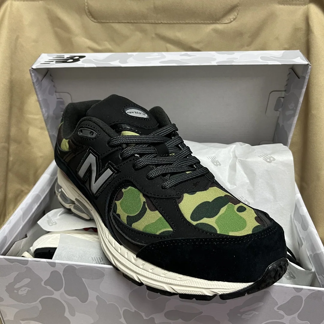 뉴발란스 [TOP] 2002R BAPE M2002RBF 202031 New Balance 2002R BAPE Black 상세 이미지 11