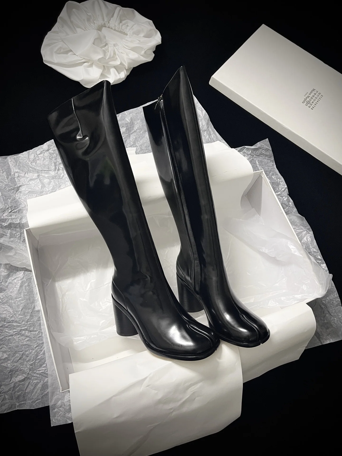 마르지엘라 플록 양털 롱 부츠 9097 상세 이미지 3