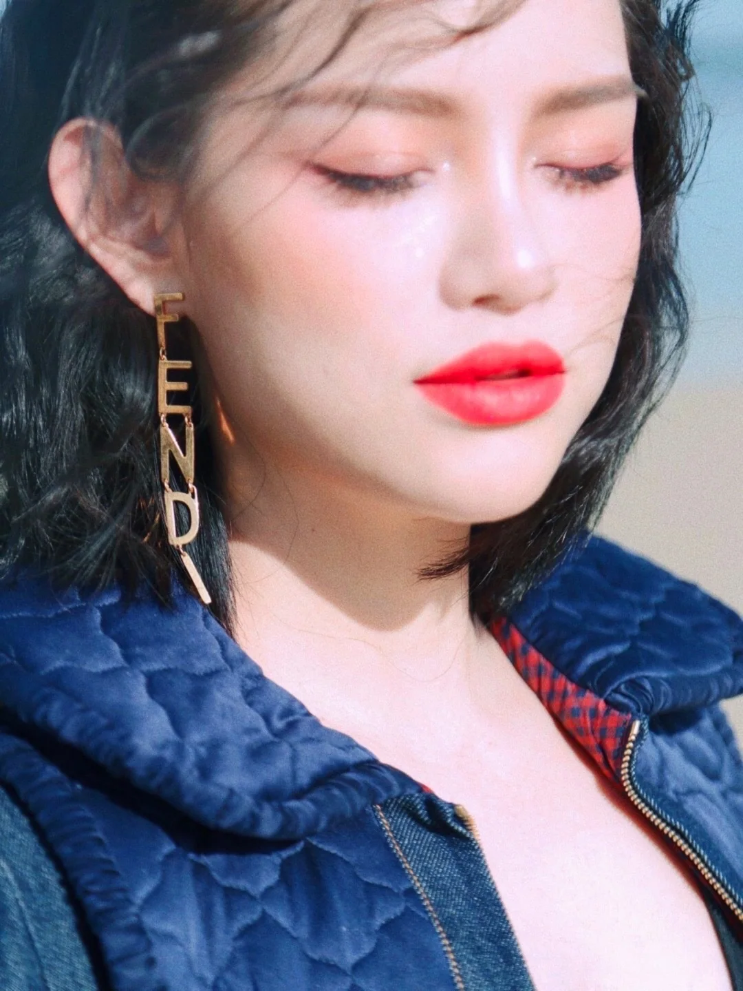 펜디 F 레터 귀걸이 상세 이미지 6