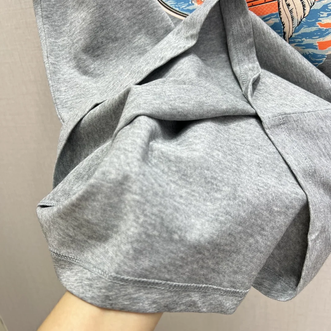 루이비통 인어 프린트 여성 반팔 티셔츠 상세 이미지 7
