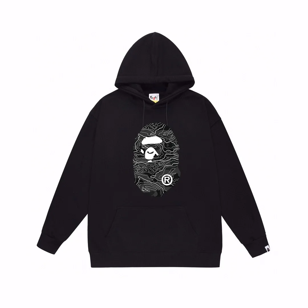 베이프 에이프 헤드 프린트 남성 반팔 티셔츠 SC7027 BAPE 상세 이미지 1