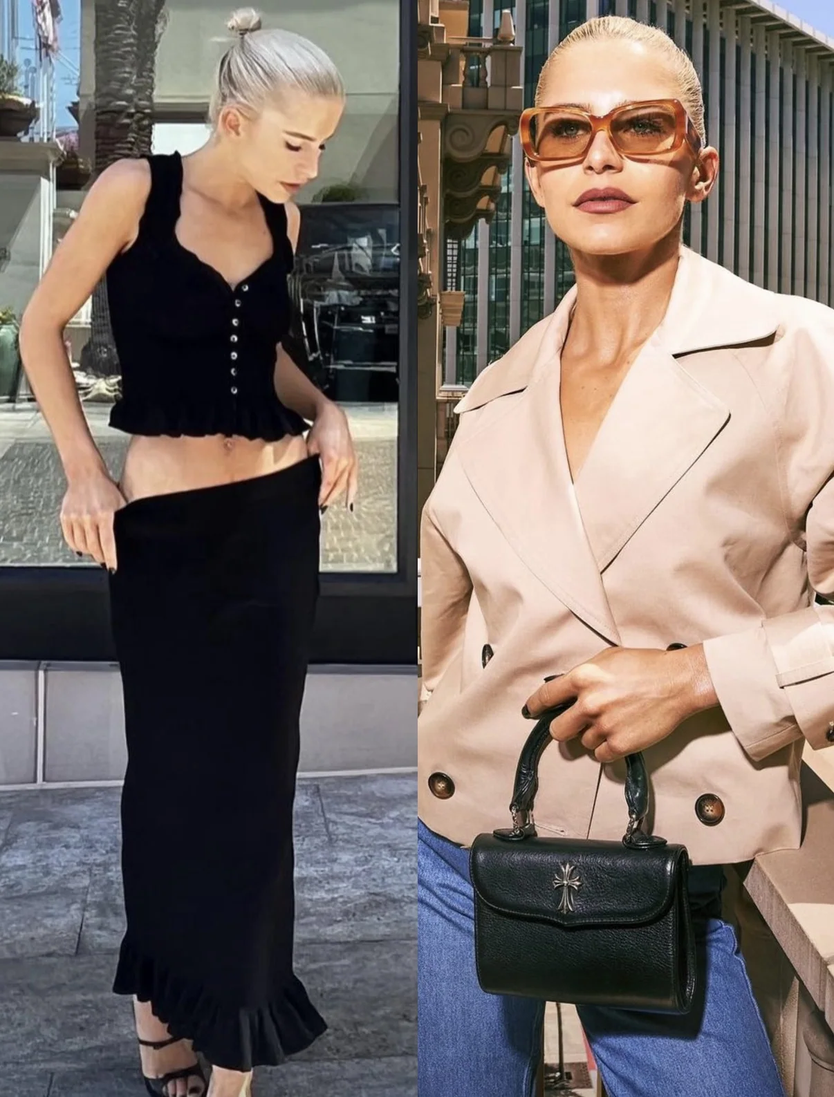 크롬하츠 블랙 크로스 도카담스 플랩 가방 상세 이미지 10