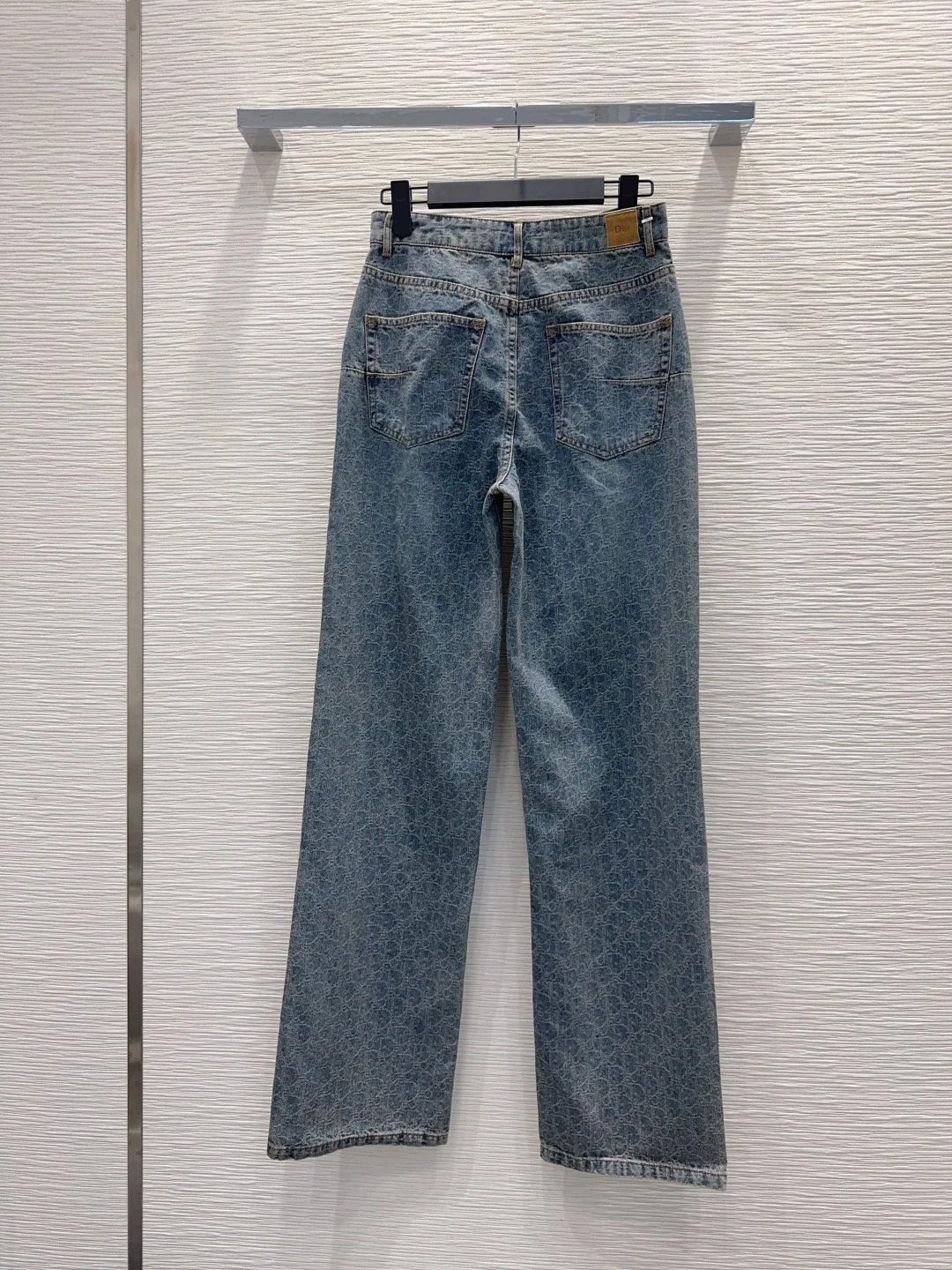 디올 데님 구조적 여성 바지 상세 이미지 8