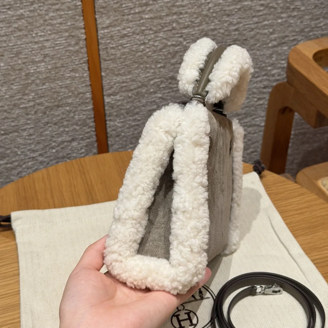에르메스 미니 켈리 2 그레이 가방 상세 이미지 4