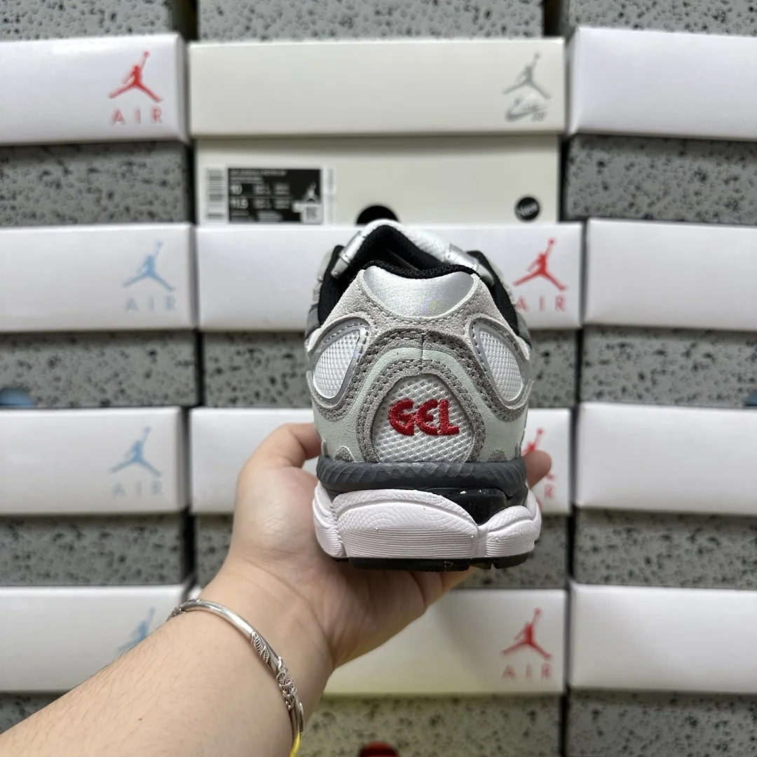 아식스 [RT] 젤 NYC 1201A789-102 200358 Asics Gel-NYC White Steel Grey 상세 이미지 4