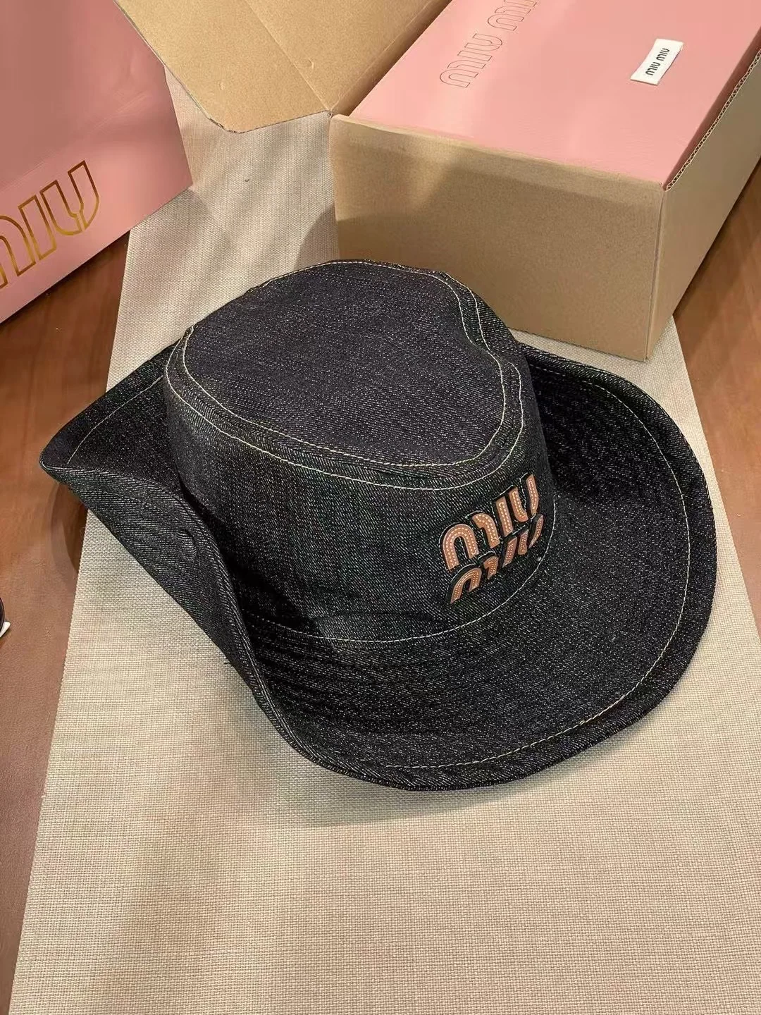 미우미우 모자 80928 Miu Miu Cap 상세 이미지 6