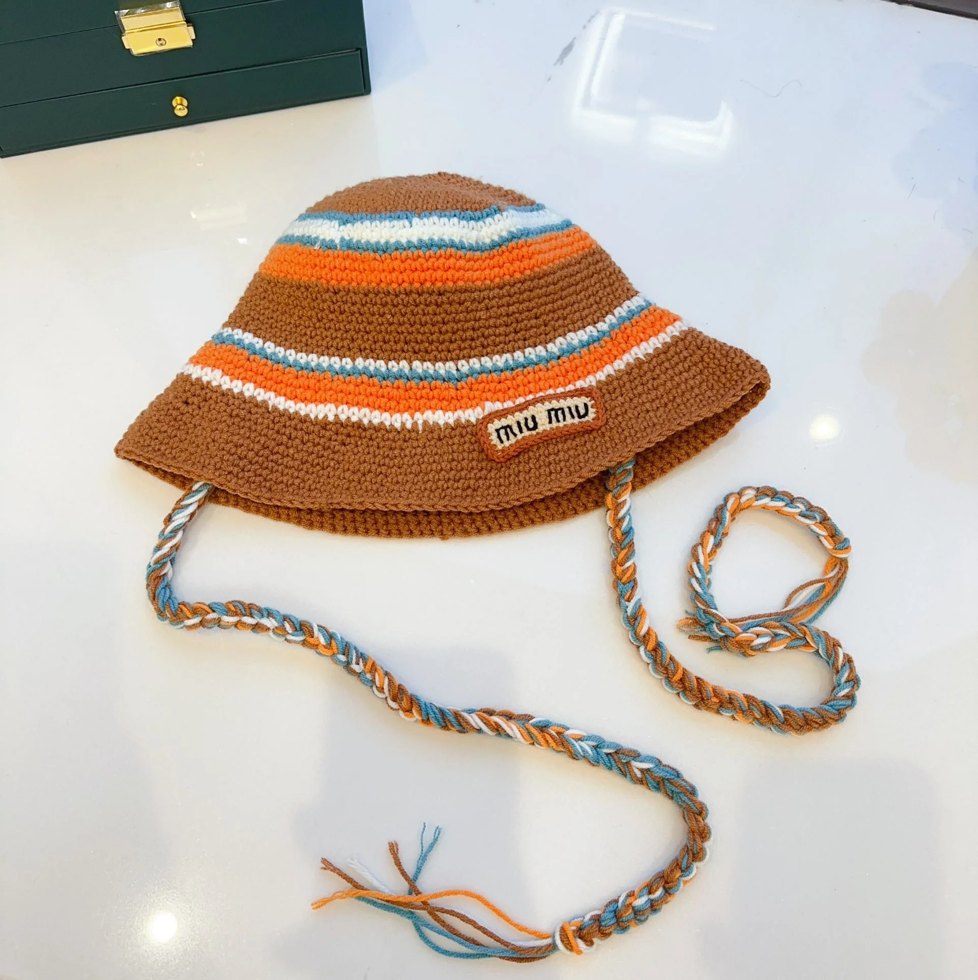 미우미우 모자 81137 Miu Miu Cap 상세 이미지 6