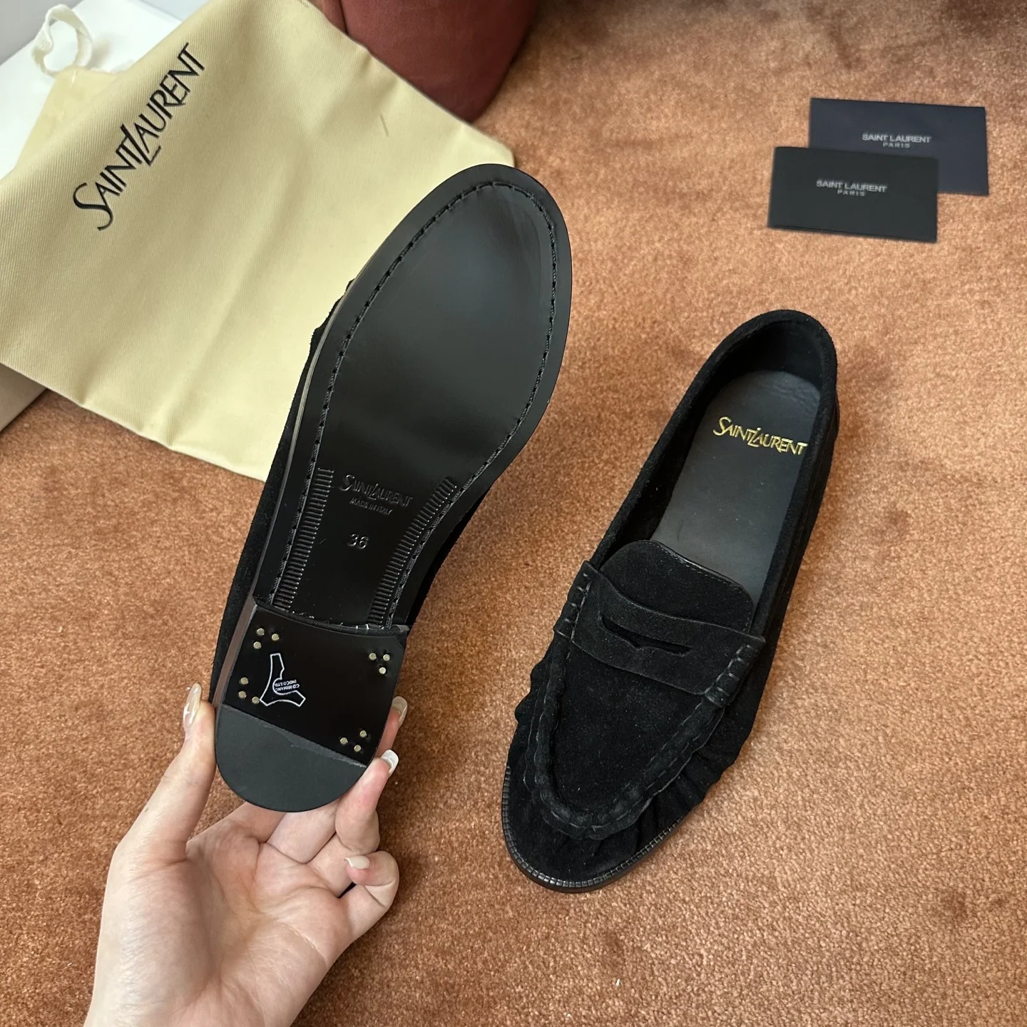 생로랑 YSL 뮬 슬리퍼 상세 이미지 5