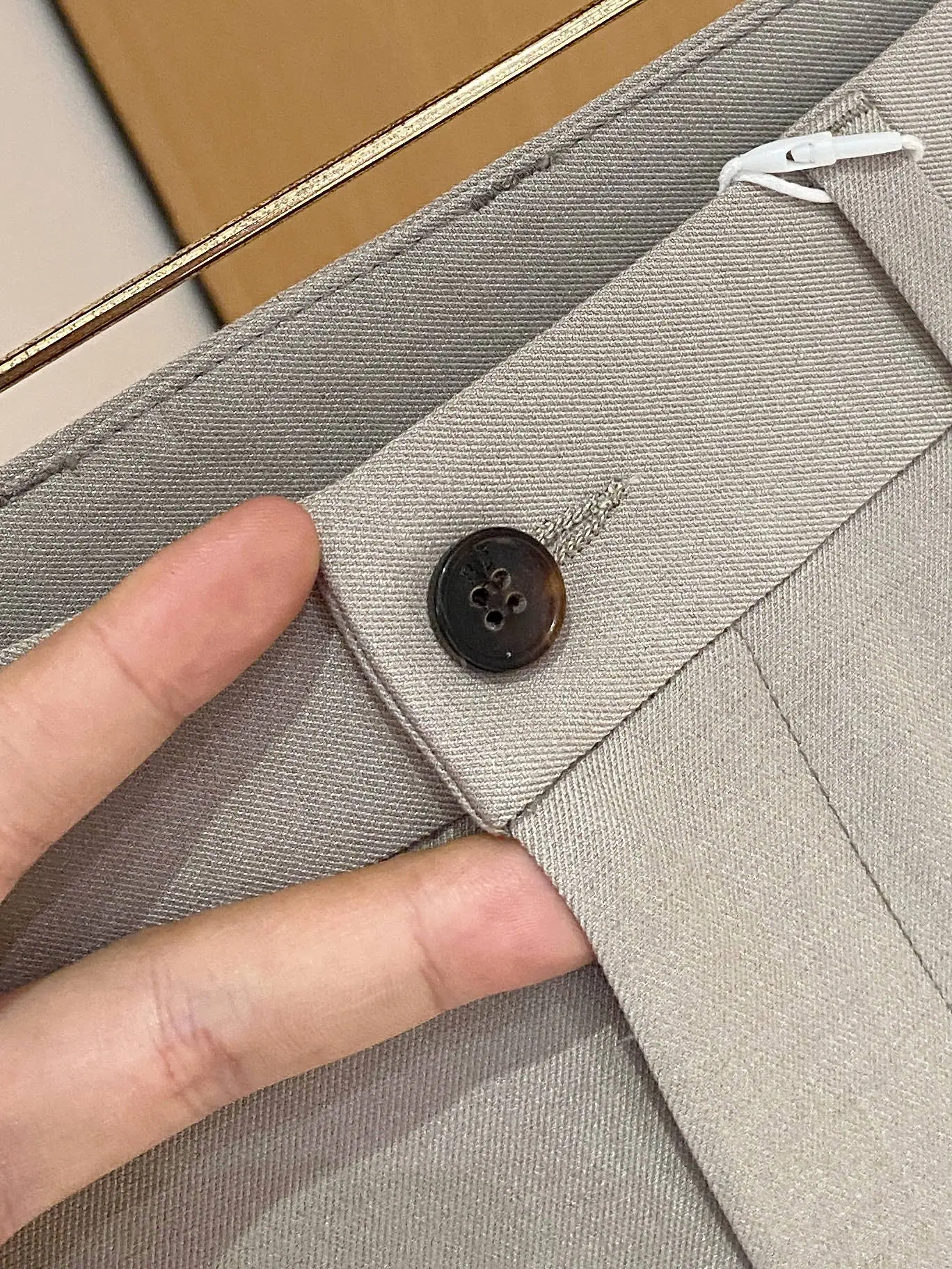 브루넬로쿠치넬리 울 혼방 남성 바지 상세 이미지 6