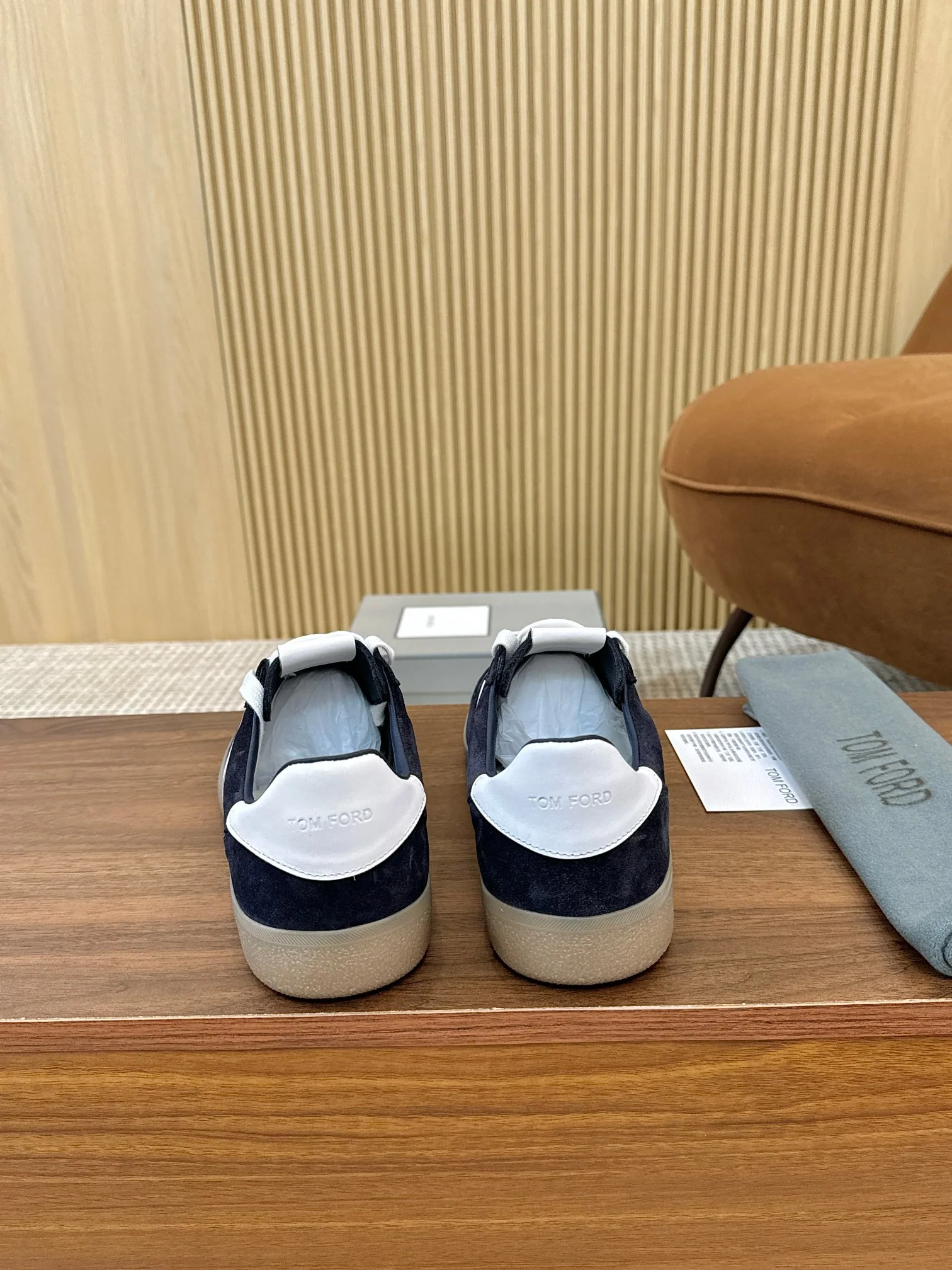 톰포드 클래식 컬러블록 남성 신발 상세 이미지 7