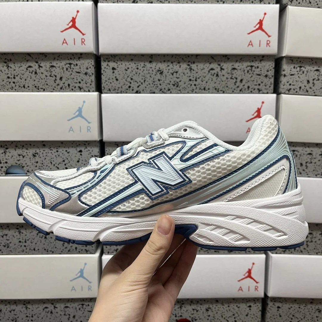 뉴발란스 [XY] 740v2 U740LB2 202071 New Balance 740v2 White Ice Blue Sea Lime 상세 이미지 3