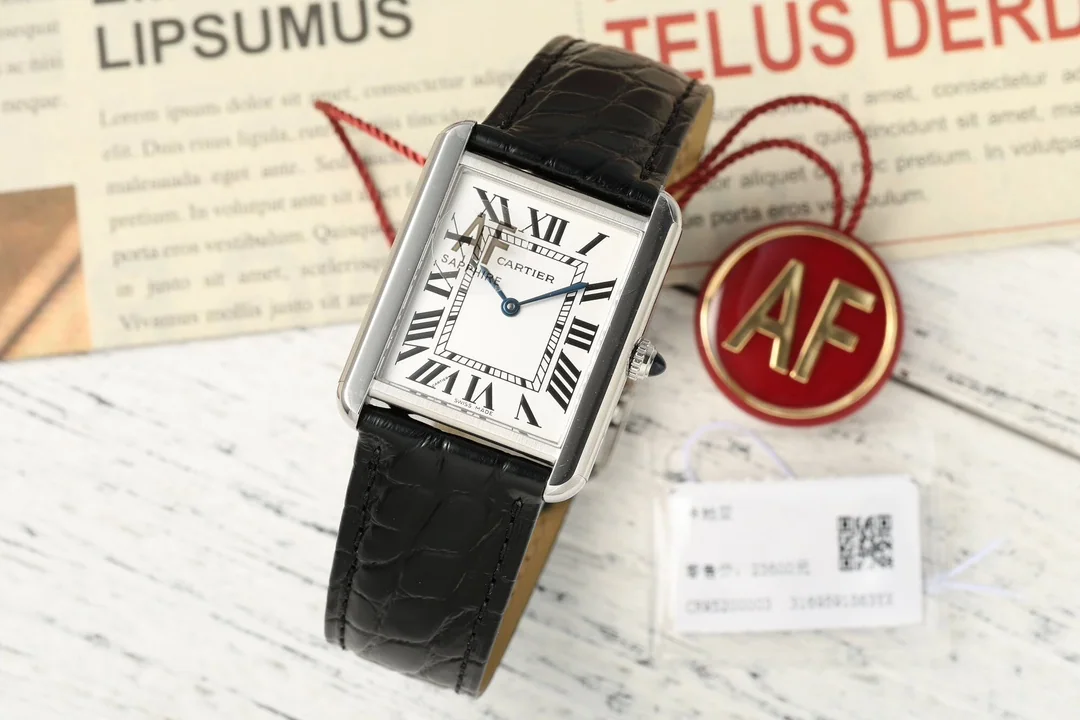 까르띠에 시계 블루 미디움 레플리카 42864 Cartier 상세 이미지 1