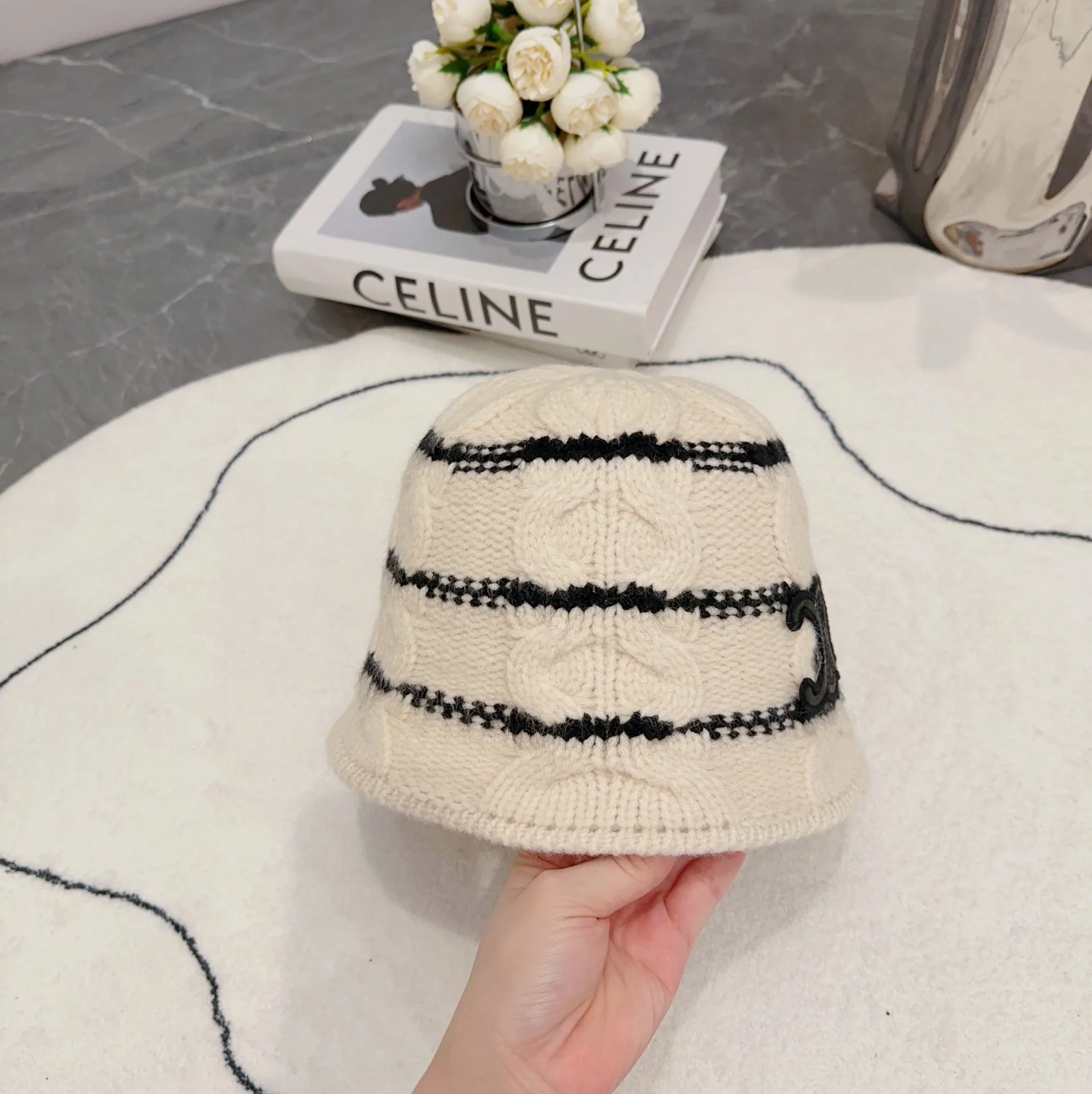 셀린느 모자 84219 Celine Cap 상세 이미지 6
