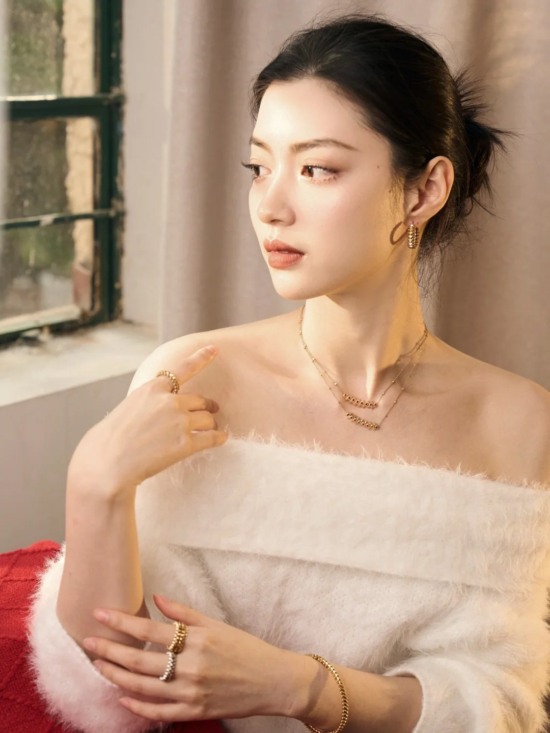 까르띠에 크래쉬 드 다이아몬드 장식 목걸이 상세 이미지 2