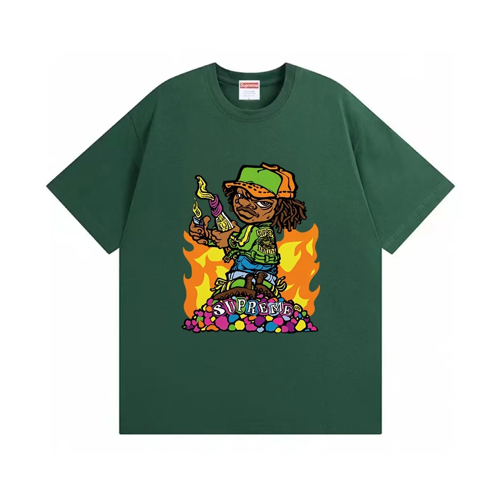 슈프림 Molotov Kid 남성 반팔 티셔츠 상세 이미지 6