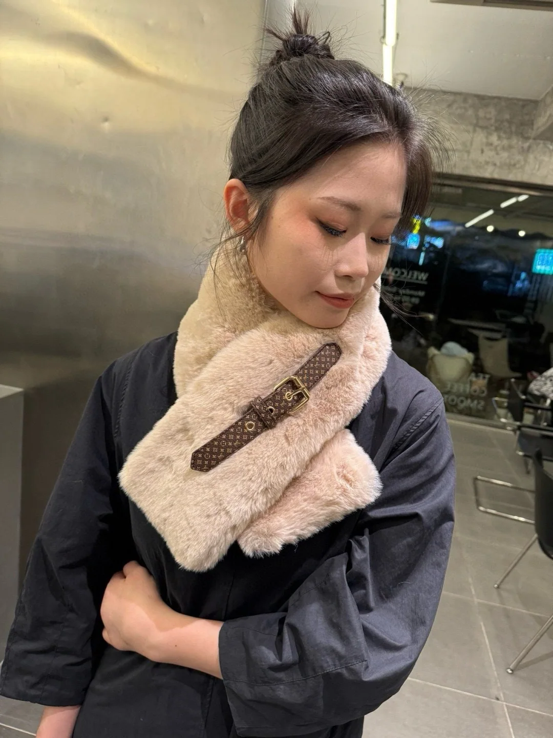 루이비통 넥워머 모자 상세 이미지 2