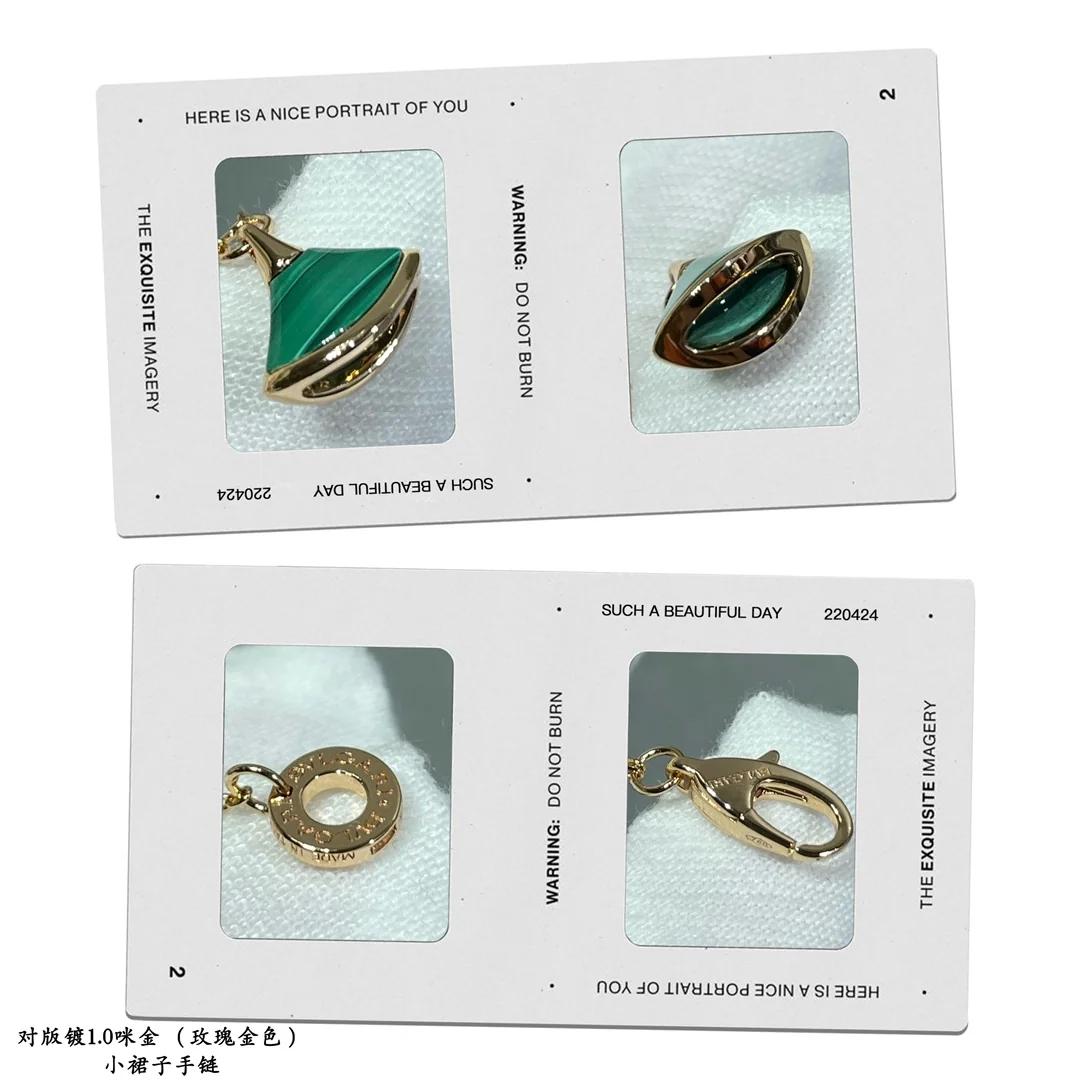 불가리 자개 장식 골드 팔찌 상세 이미지 9