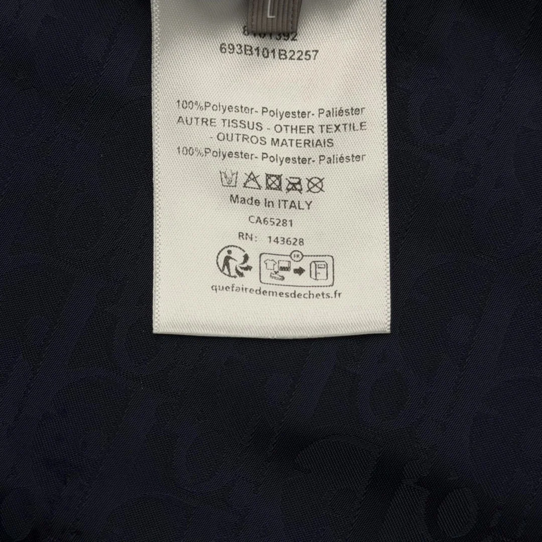 디올 디오리비에라 네이비 오블리크 남성 반바지 상세 이미지 9