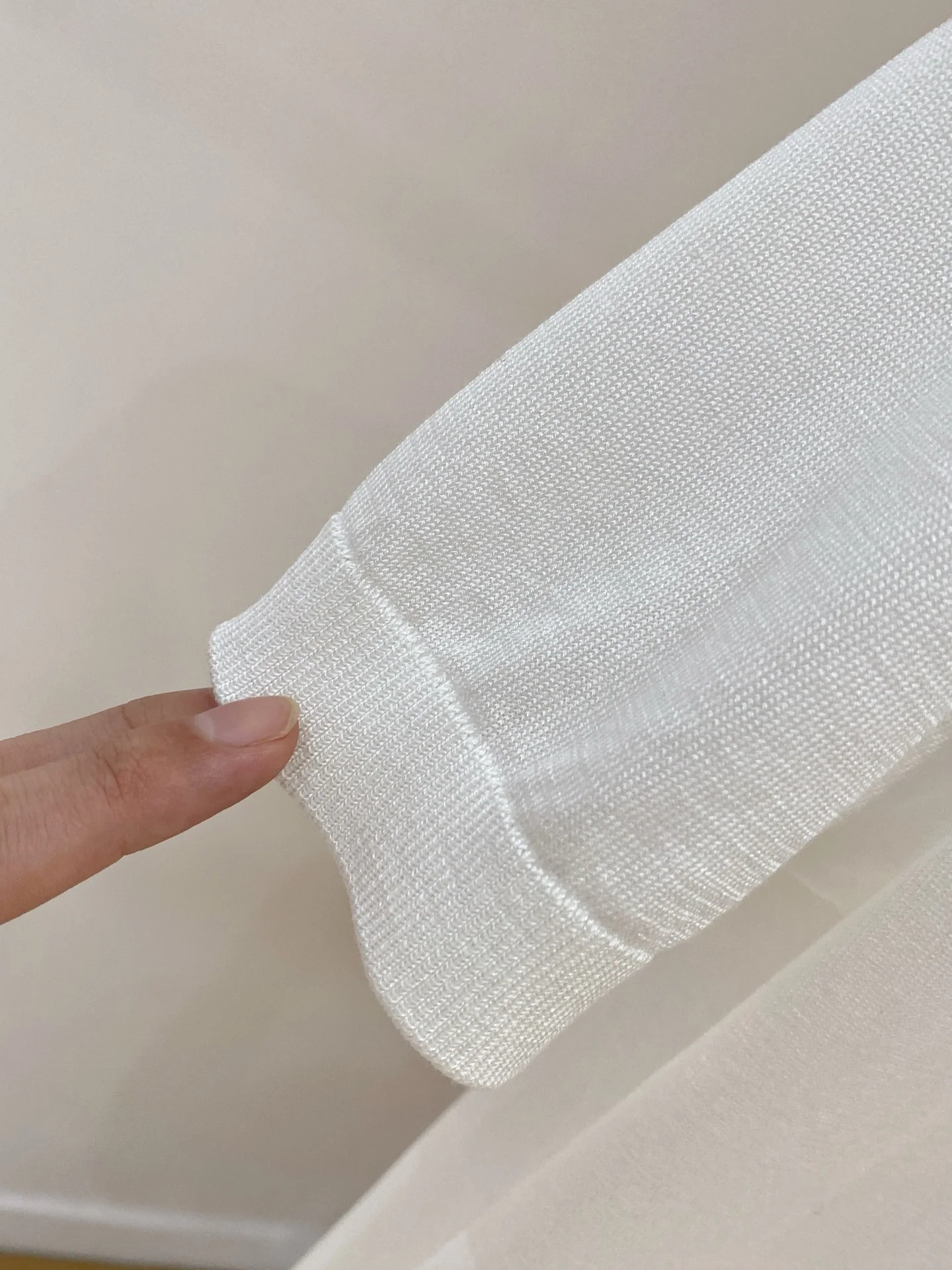 로로피아나 아세테이트 텐셀 혼방 남성 반팔 티셔츠 상세 이미지 7