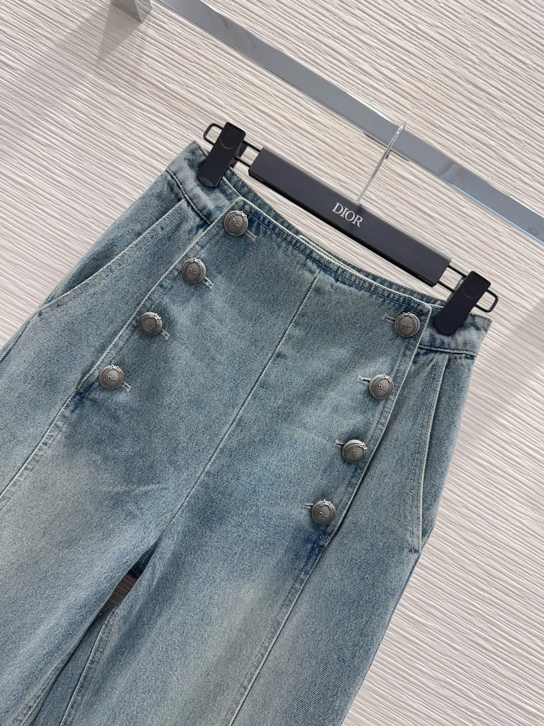 디올 데님 여성 바지 상세 이미지 2
