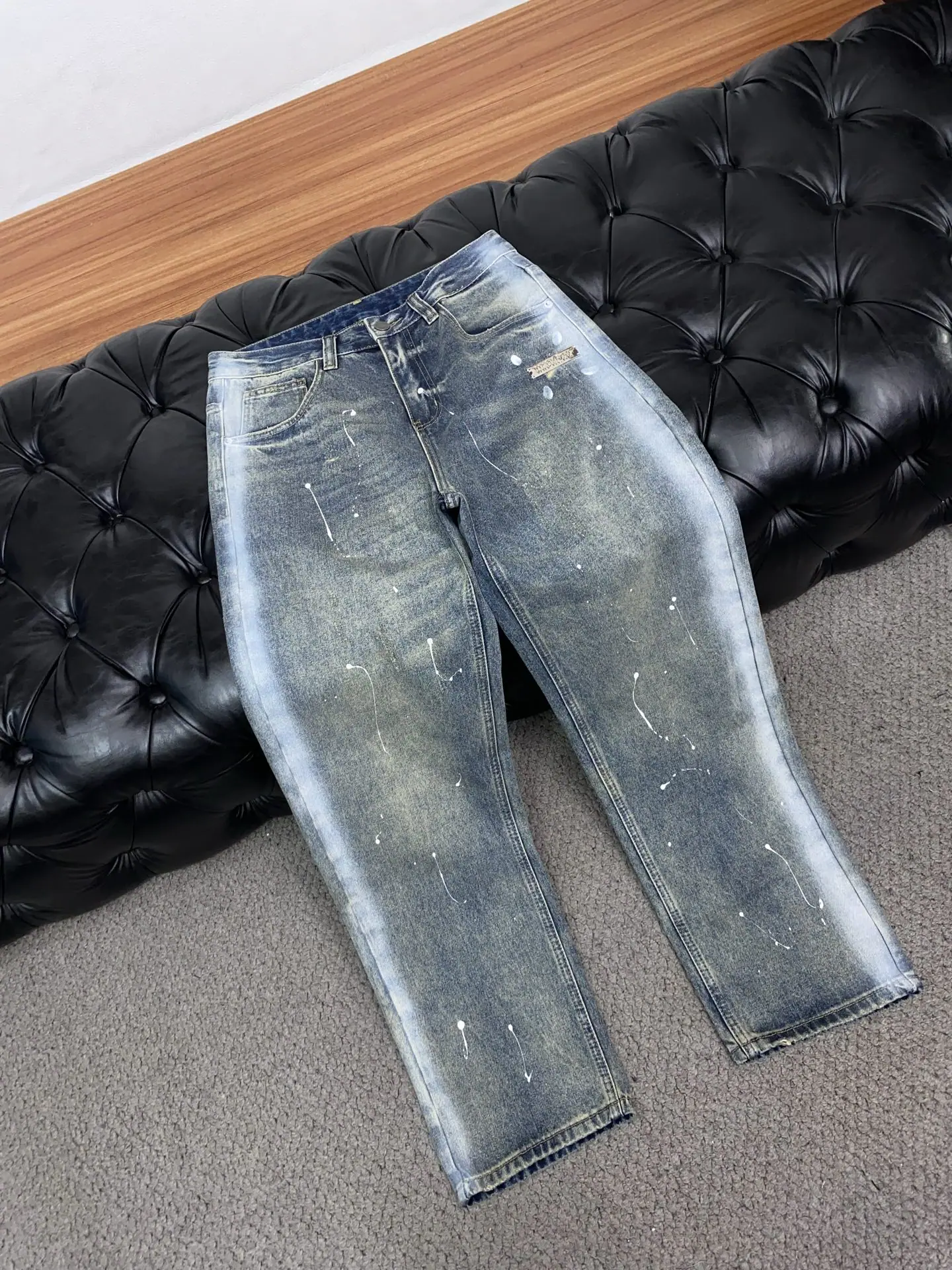 마르지엘라 스트레이트 레그 데님 남성 바지 상세 이미지 7