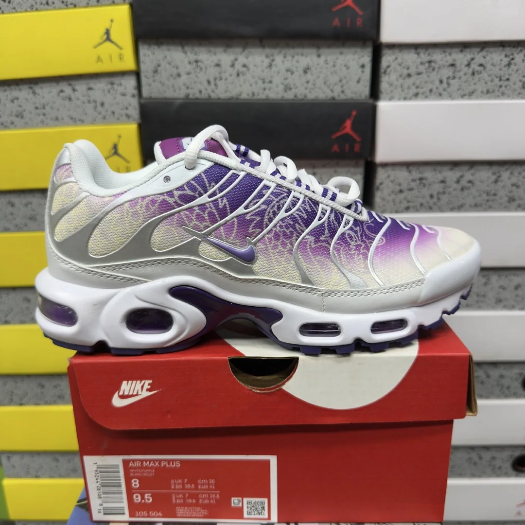 나이키 [BD] 에어 맥스 플러스 105 504 화이트 퍼플 201911 Nike Air Max Plus 105-504