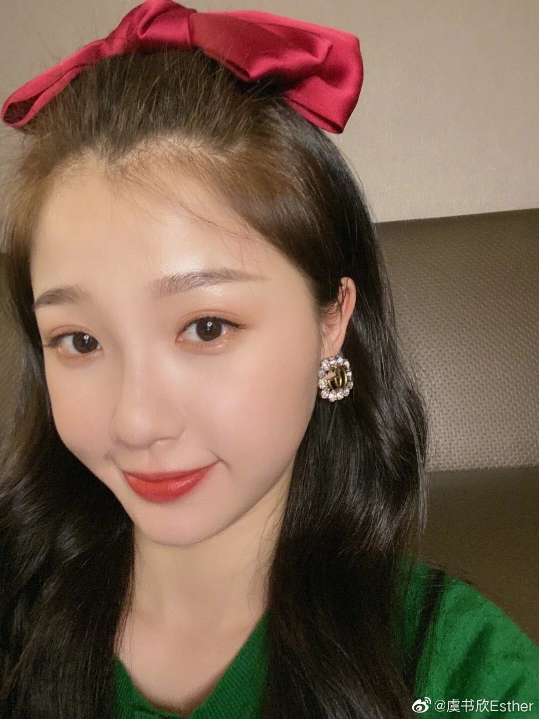 구찌 더블 G 라인스톤 클립 귀걸이 상세 이미지 5