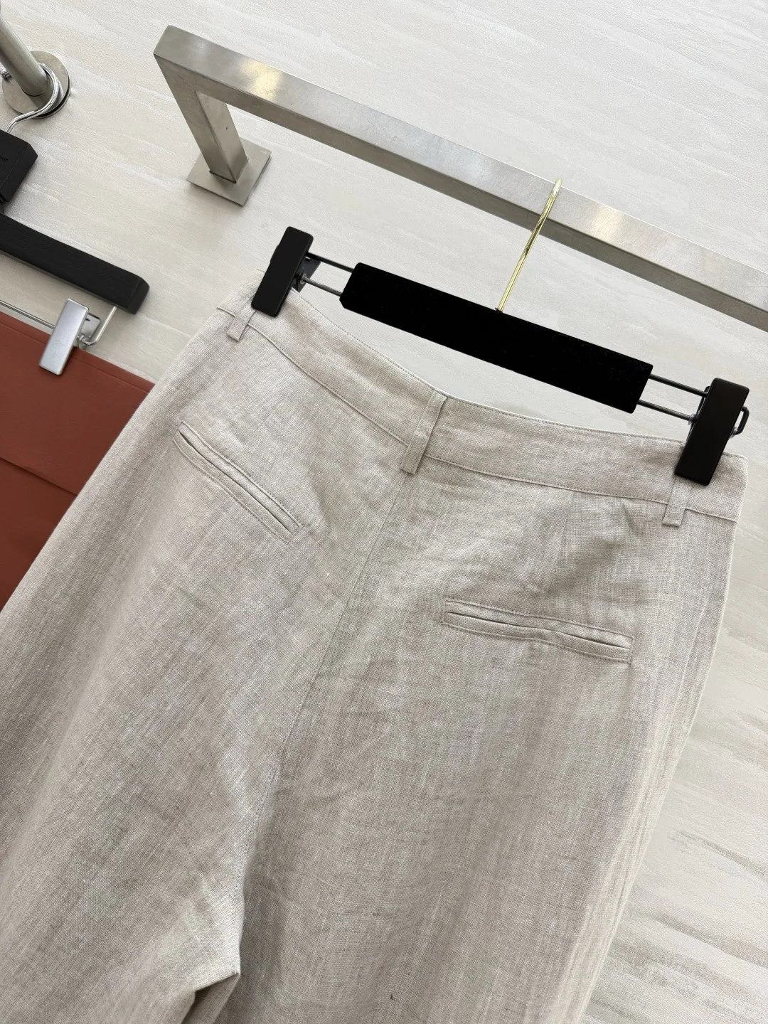 로로피아나 린넨 하이웨스트 여성 바지 상세 이미지 7