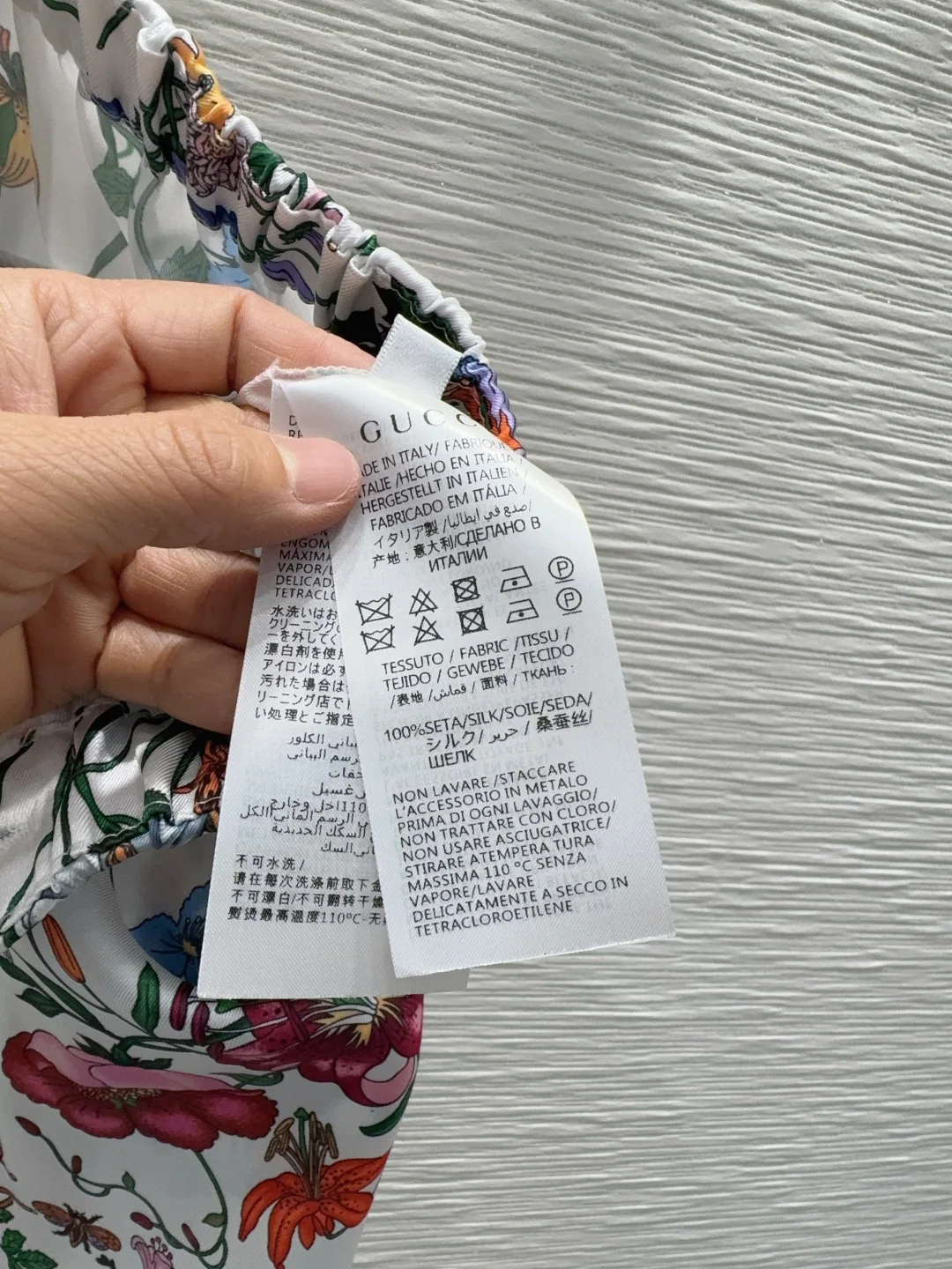 구찌 여성 린넨 롱 팬츠 상세 이미지 7