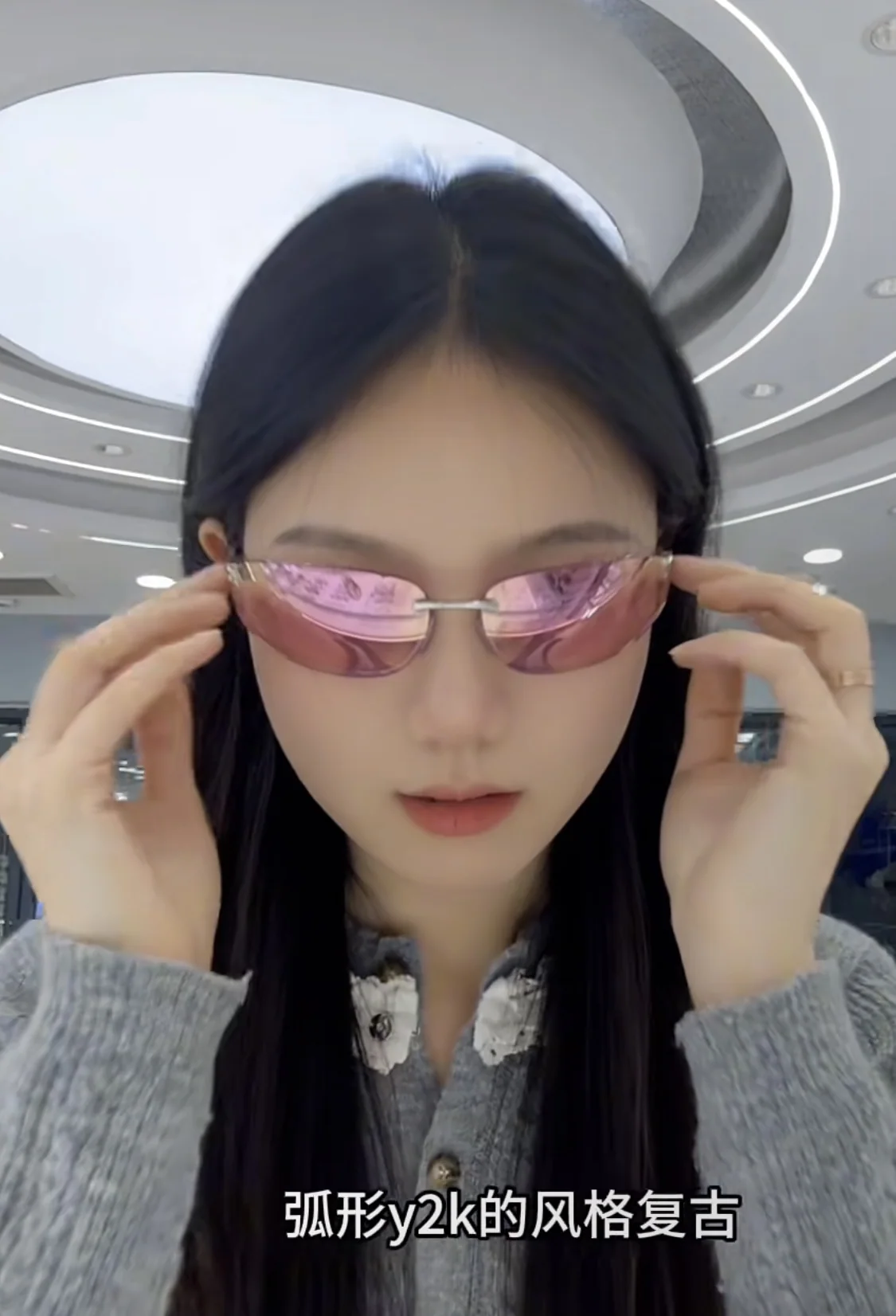 미우미우 오리지널 코 패드 선글라스 상세 이미지 4