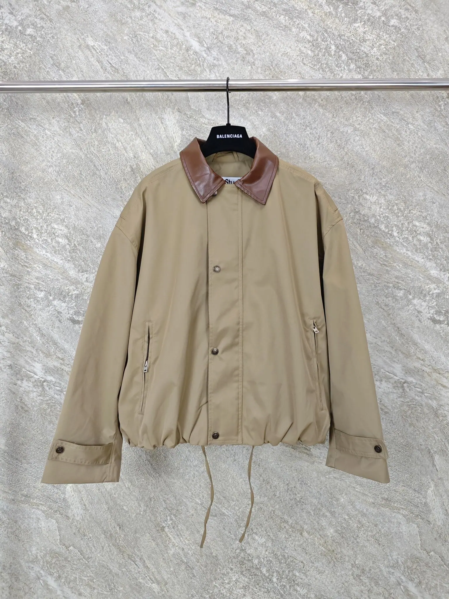 아크네스튜디오 카키 코튼 집업 자켓 157799