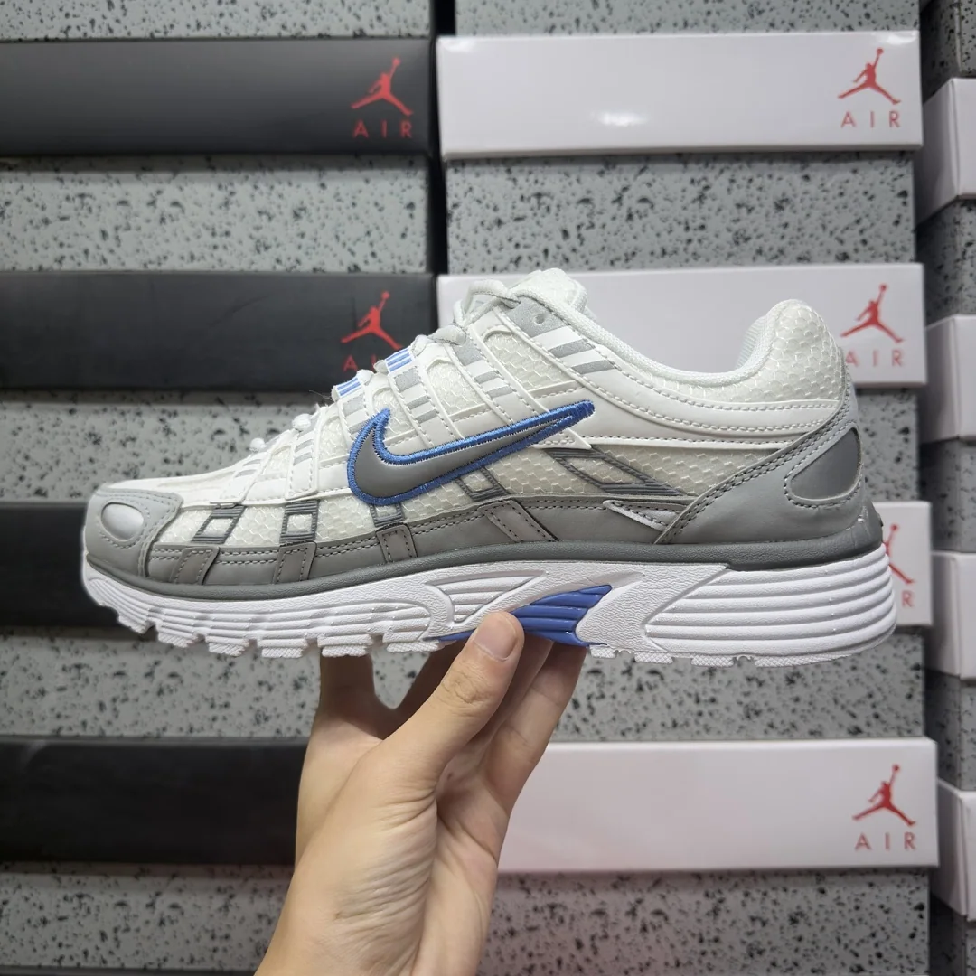 나이키 [PE] P 6000 IR1477-121 201787 Nike P-6000 White Metallic Silver Blue 상세 이미지 4