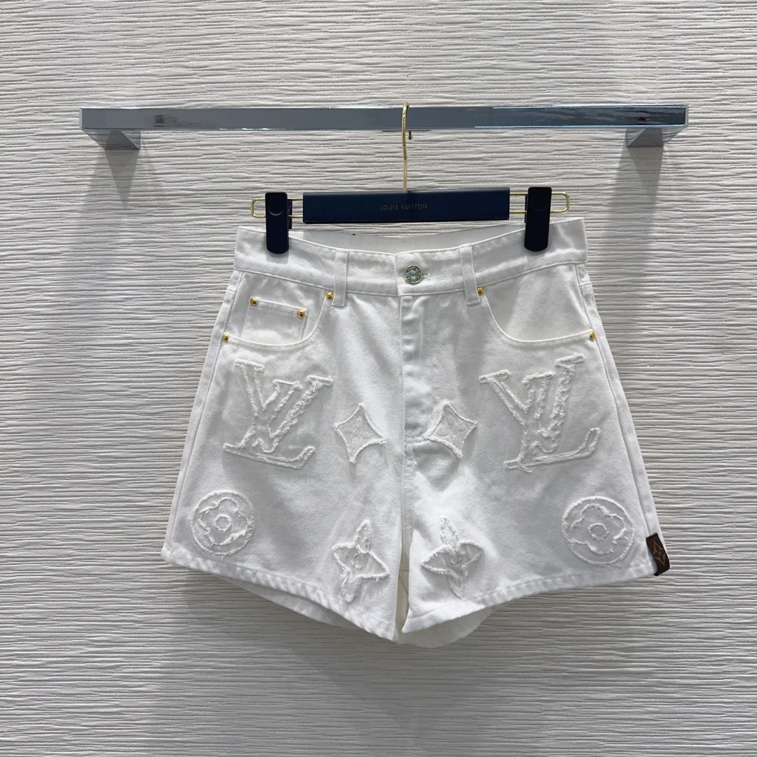 루이비통 모노그램 자카드 여성 반바지 상세 이미지 1