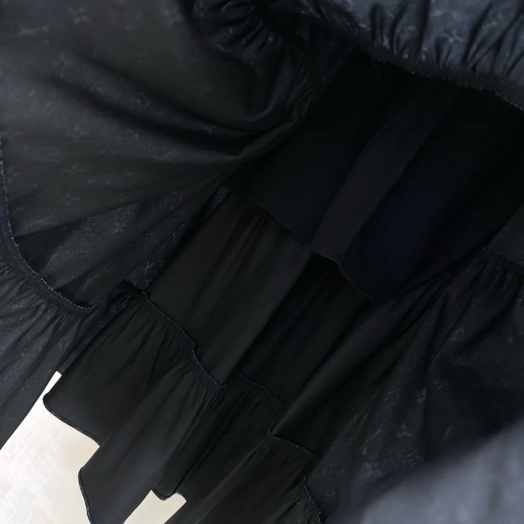 루이비통 로고 프린트 벨트 롱 셔츠 원피스 상세 이미지 6
