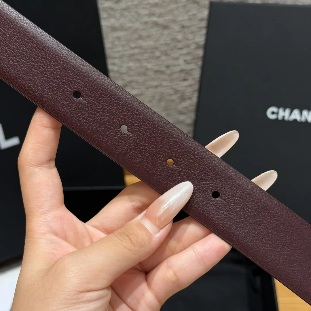 샤넬 레더 벨트 30mm 상세 이미지 9