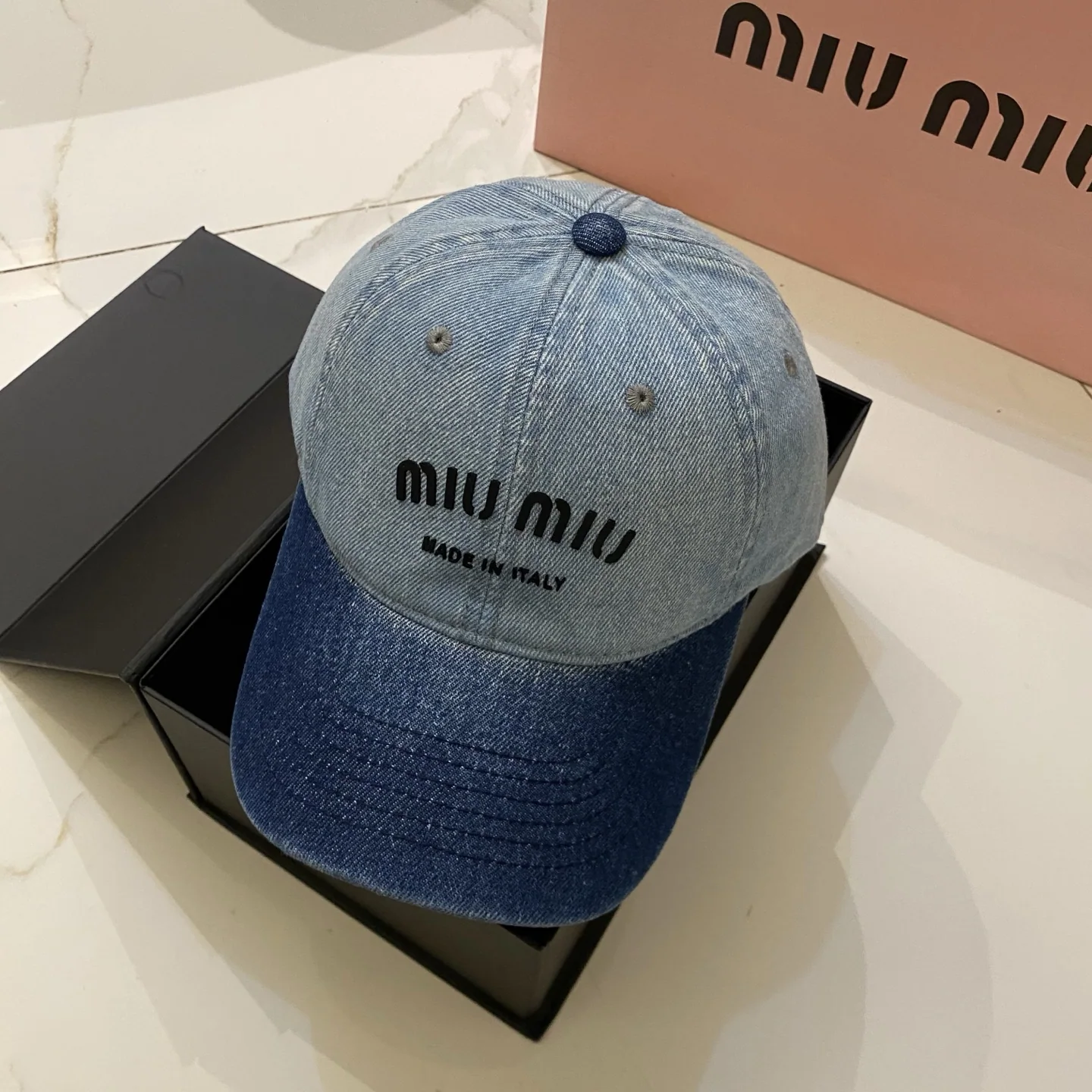 미우미우 모자 80740 Miu Miu Cap 상세 이미지 3