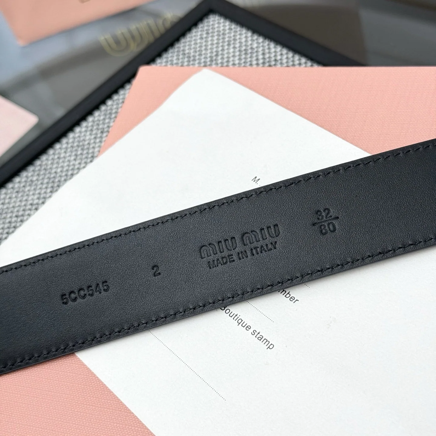 미우미우 벨트 57912 Miu Miu Belt 상세 이미지 6