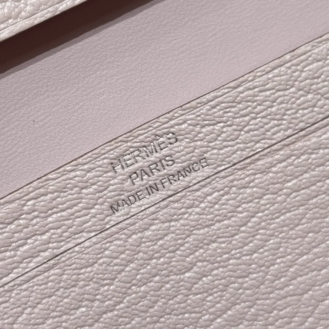 에르메스 번 미니 카드 홀더 가죽 지갑 가방 상세 이미지 2