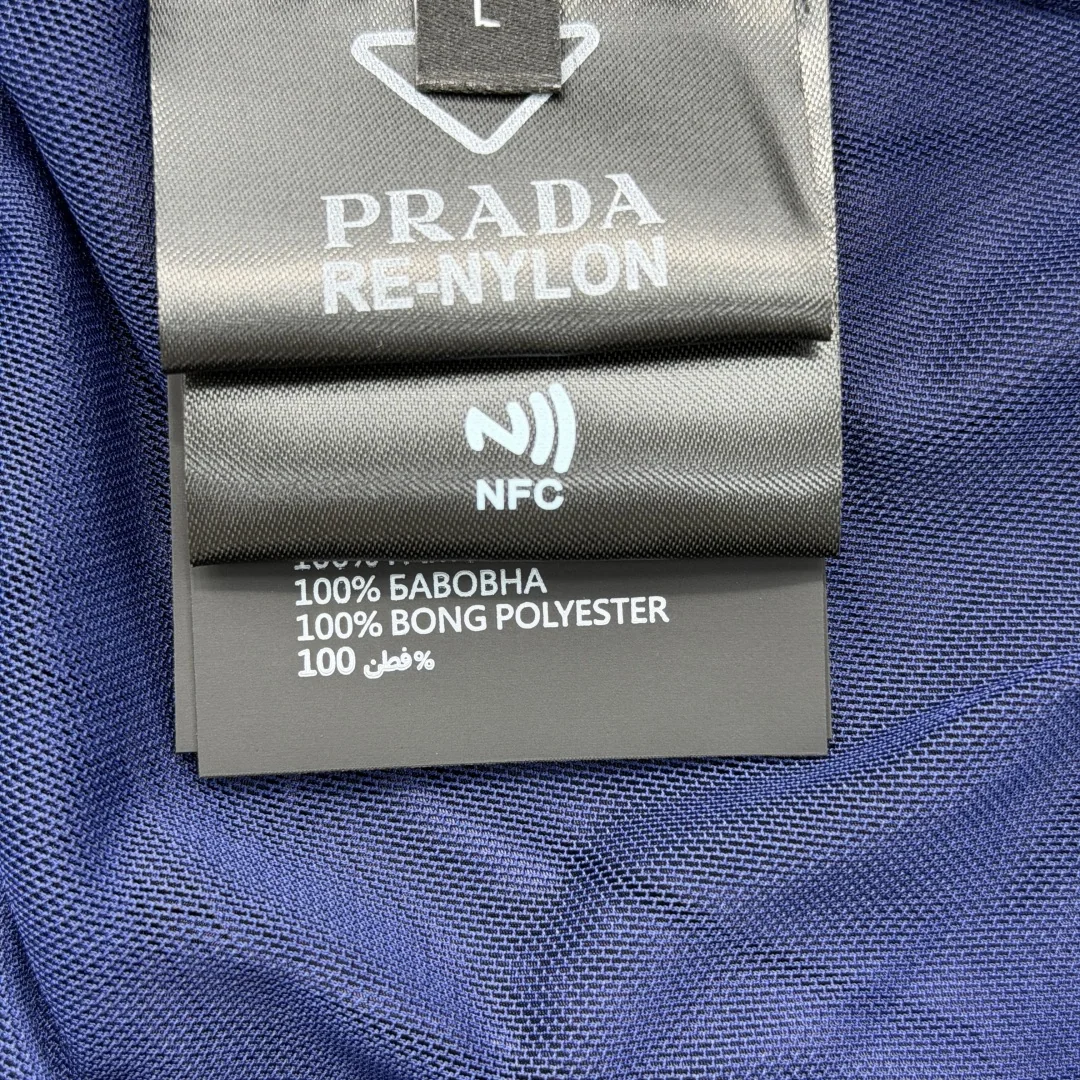 프라다 Re-Nylon 솔리드 컬러 엘라스틱 비치 반바지 41245 Prada Shorts 상세 이미지 9
