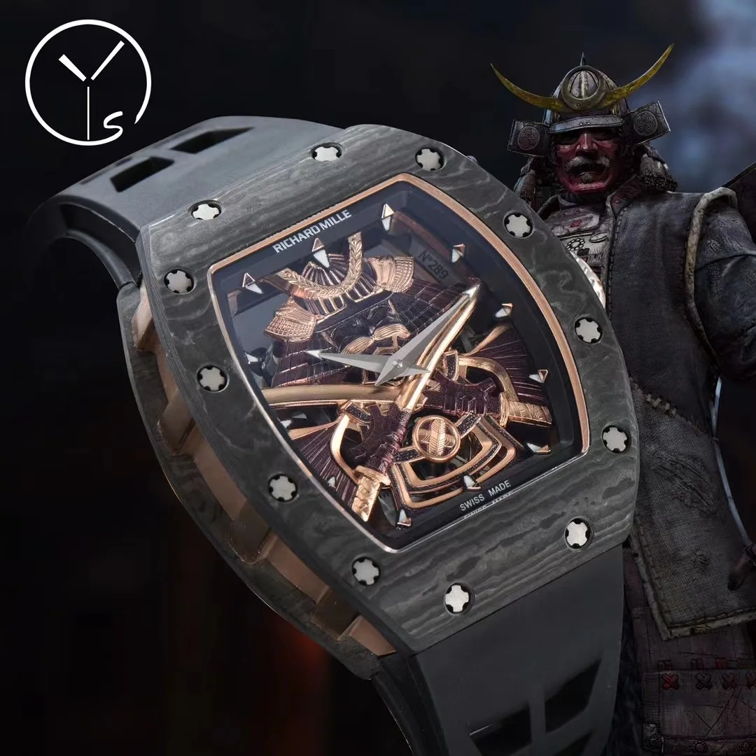 리차드밀 RM 47 블랙 그레이 투르비용 세라믹 남성 시계 레플리카 44996 Richard Mille 상세 이미지 4