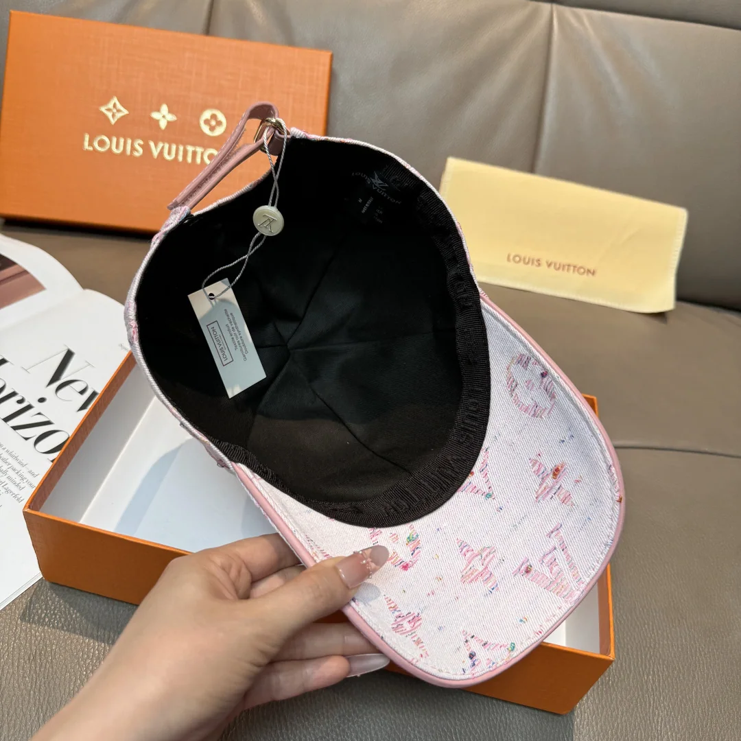 루이비통 자카드 로고 베이스볼 캡 상세 이미지 6