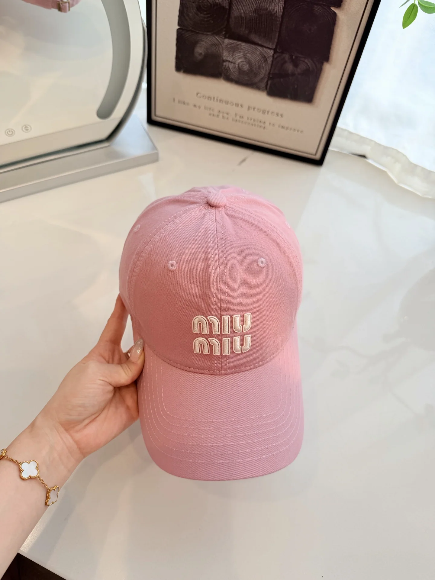 미우미우 모자 80794 Miu Miu Cap 상세 이미지 9